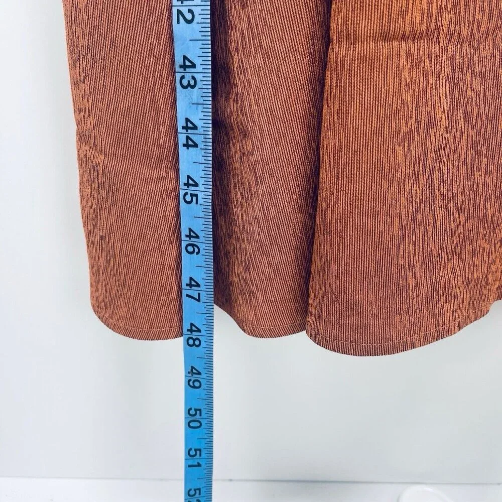 Athleta Midi Dress Sz S Womens Brown Echo Copper Sleeveless Casual Breathable - Picture 3 of 9